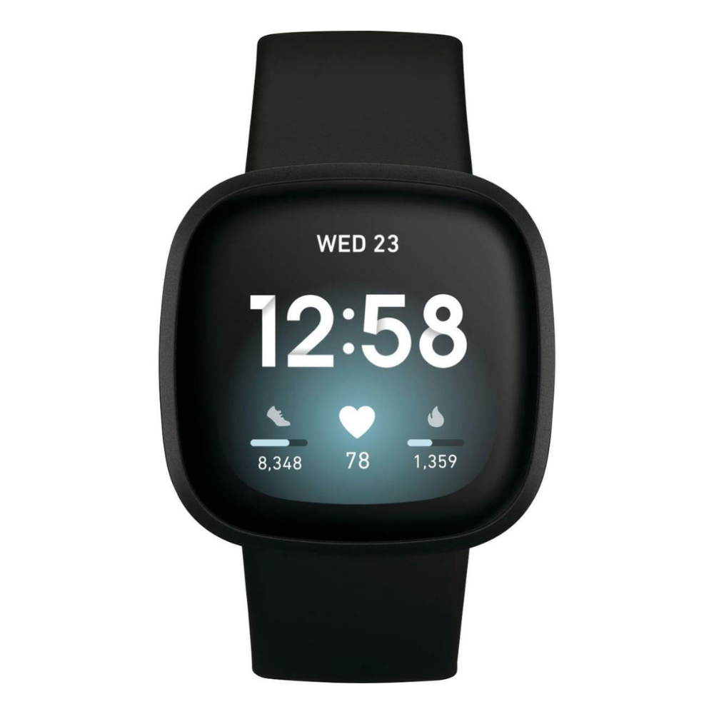 Смарт-годинник Fitbit Versa 3 GPS Black (FB511BKBK)