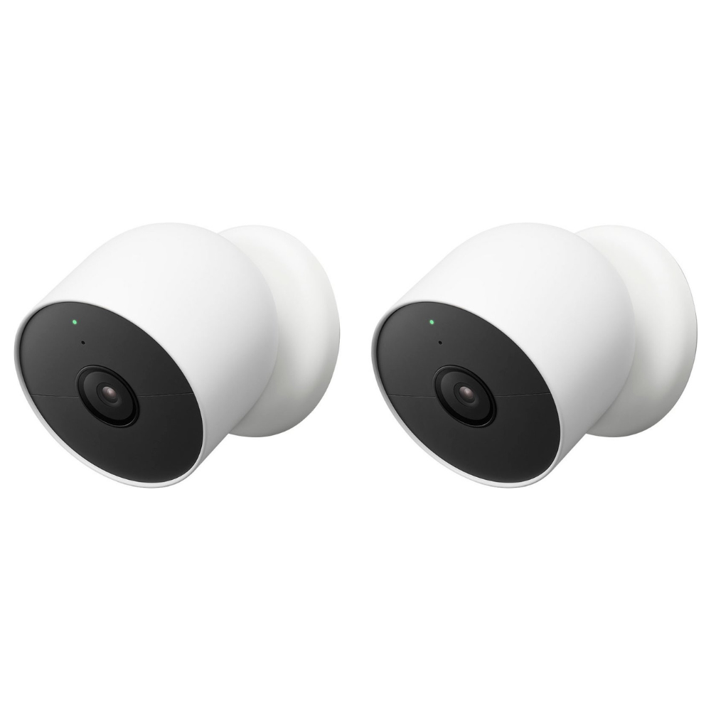 Ip-камера відеоспостереження Google Nest Cam (outdoor or indoor, battery) Security Camera (2-Pack) GA01894-US