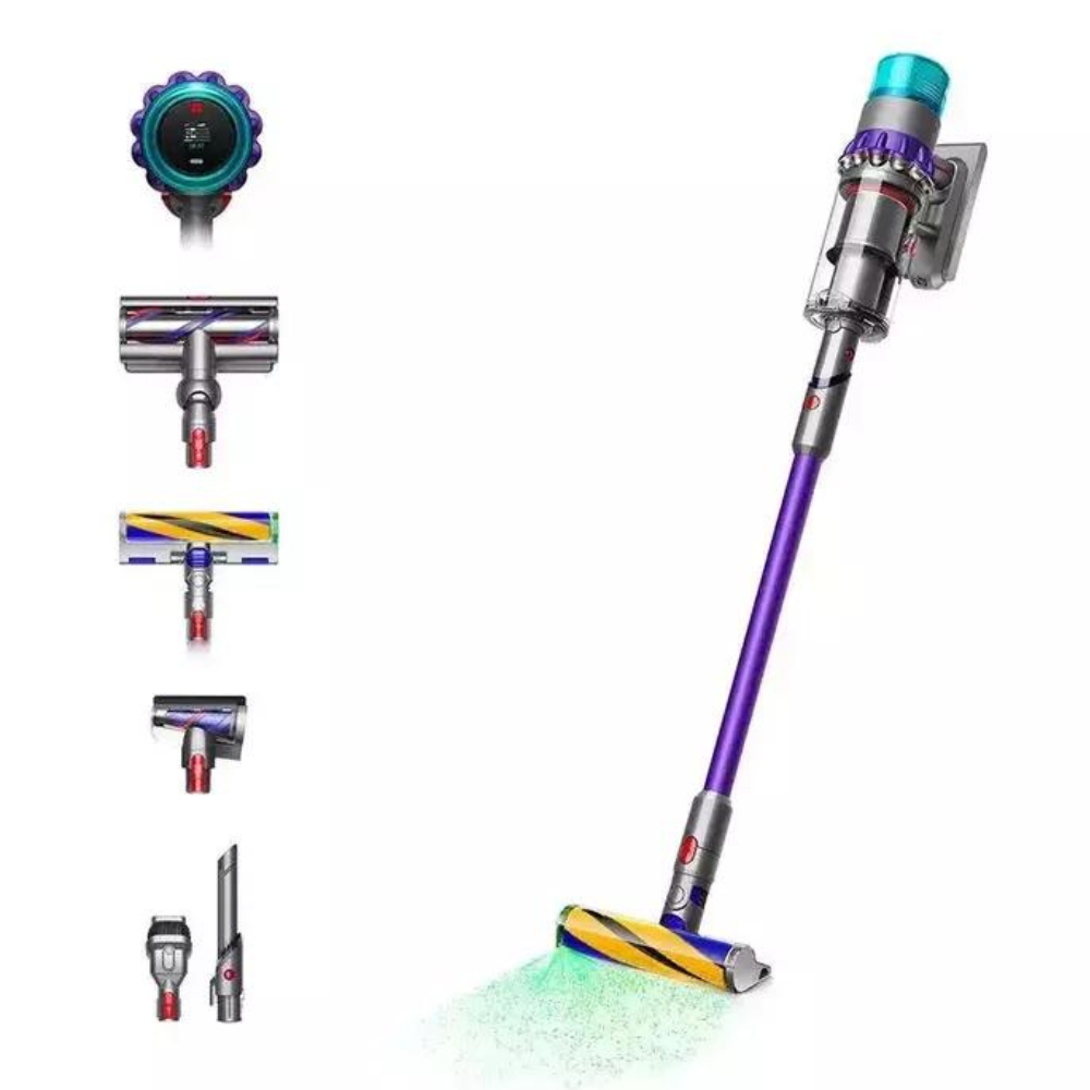 Пилосос 2в1 (вертикальний + ручний) Dyson Gen5detect Absolute Nickel/Purple (447930-01)