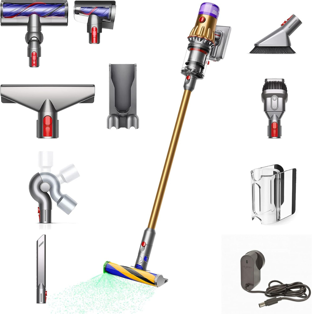 Пилосос 2в1 (вертикальний + ручний) Dyson V12 Detect Slim Absolute (394432-01)