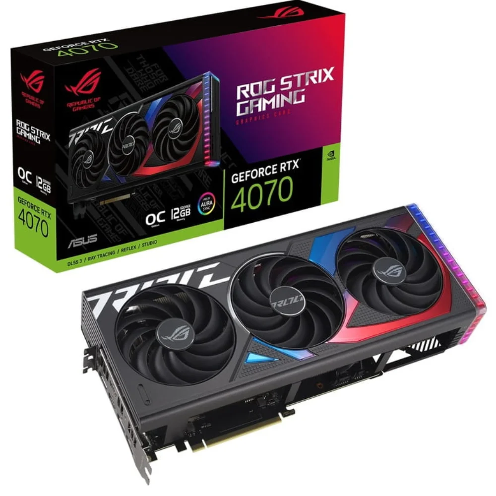 Відеокарта ASUS ROG-STRIX-RTX4070-O12G-GAMING