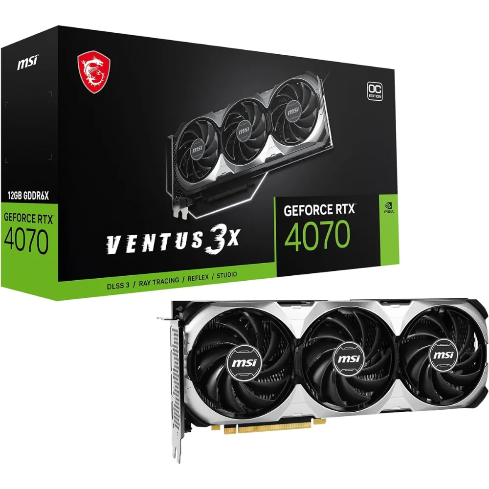 Відеокарта MSI GeForce RTX 4070 VENTUS 3X 12G OC