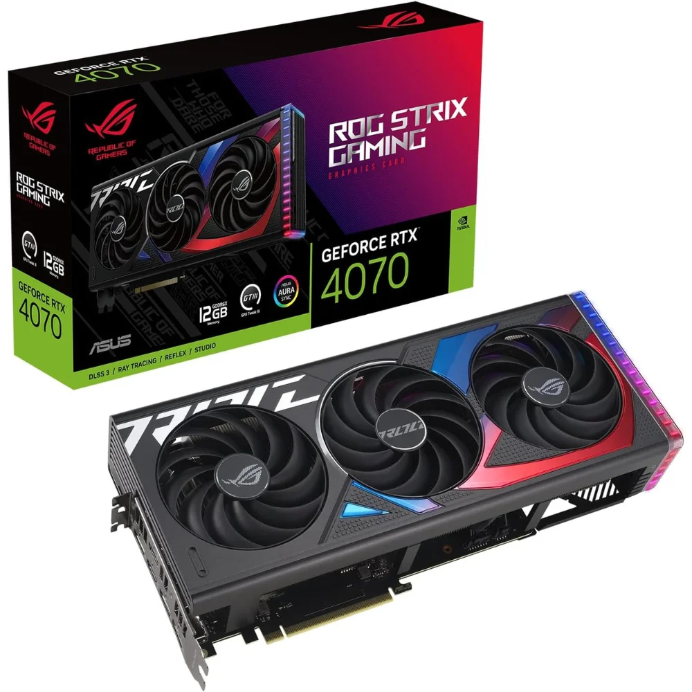 Відеокарта ASUS ROG-STRIX-RTX4070-12G-GAMING