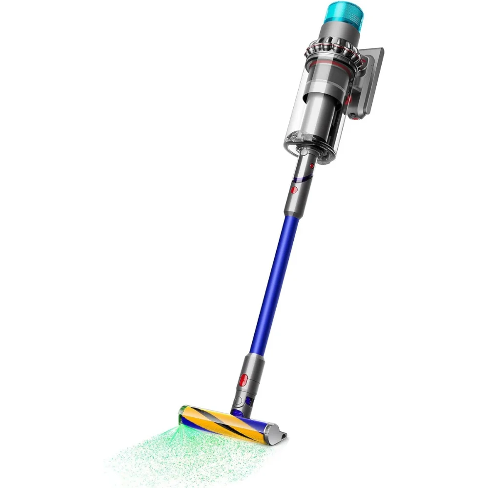 Пилосос 2в1 (вертикальний + ручний) Dyson Gen5 Outsize Cordless Vacuum Nickel/Blue (447923-01)