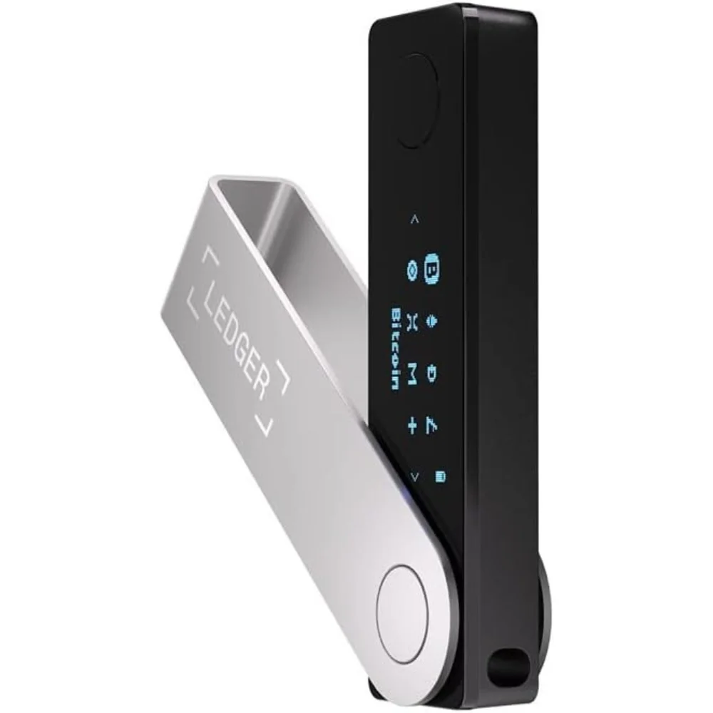 Апаратний криптогаманець Ledger Nano X Onyx Black