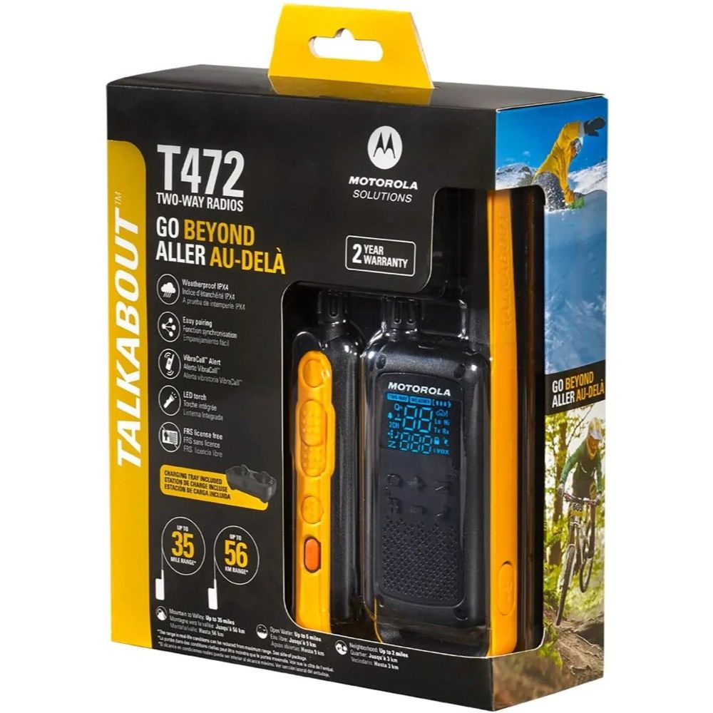 Рації Motorola Solutions T472 Radio 2 Pack (PMUE5714A)