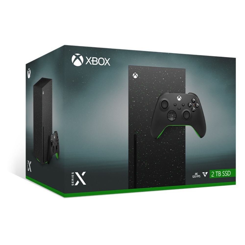 Стаціонарна ігрова приставка Microsoft Xbox Series X 2 TB Galaxy Black