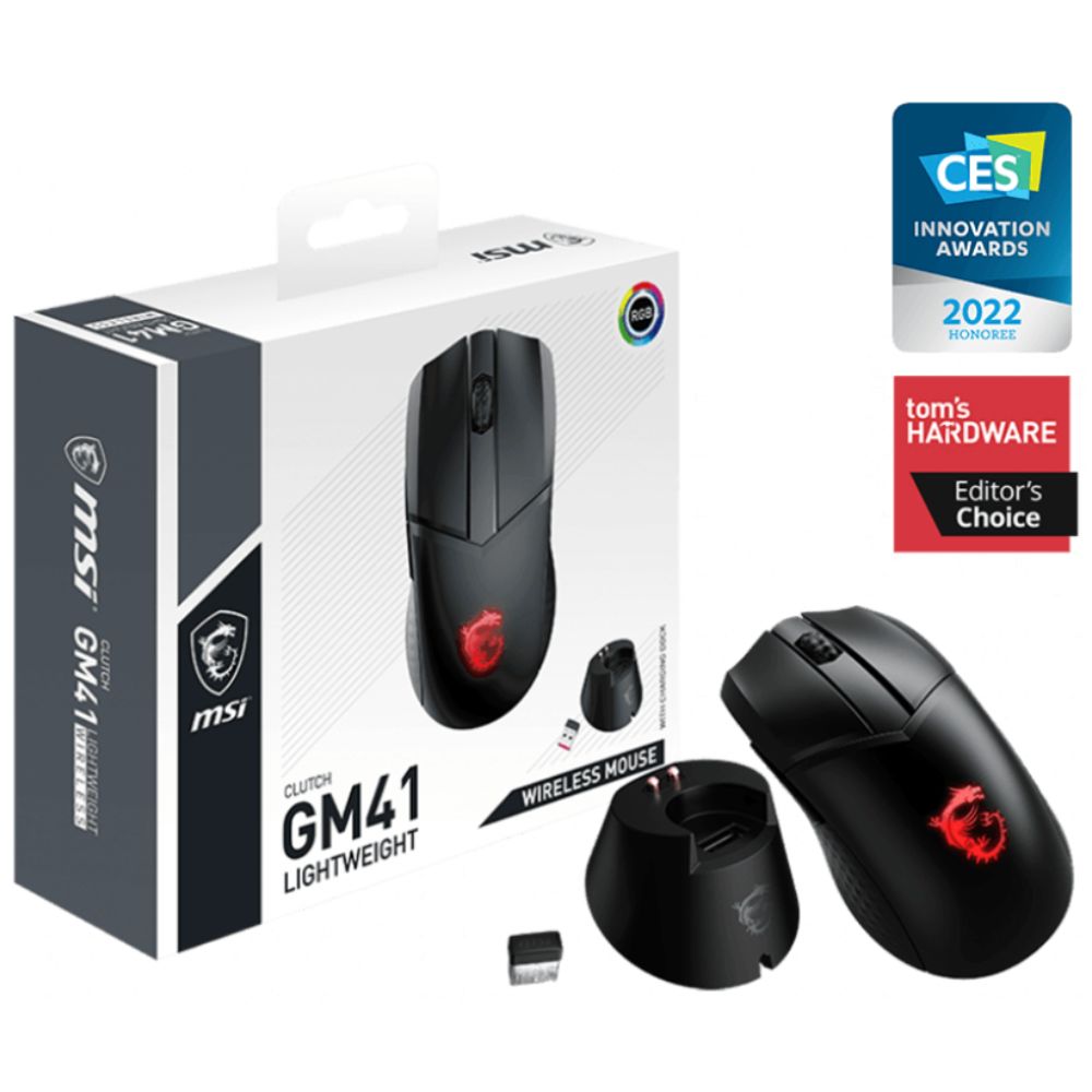 Миша MSI Clutch GM41 Lightweight Wireless (S12-4300860-C54)