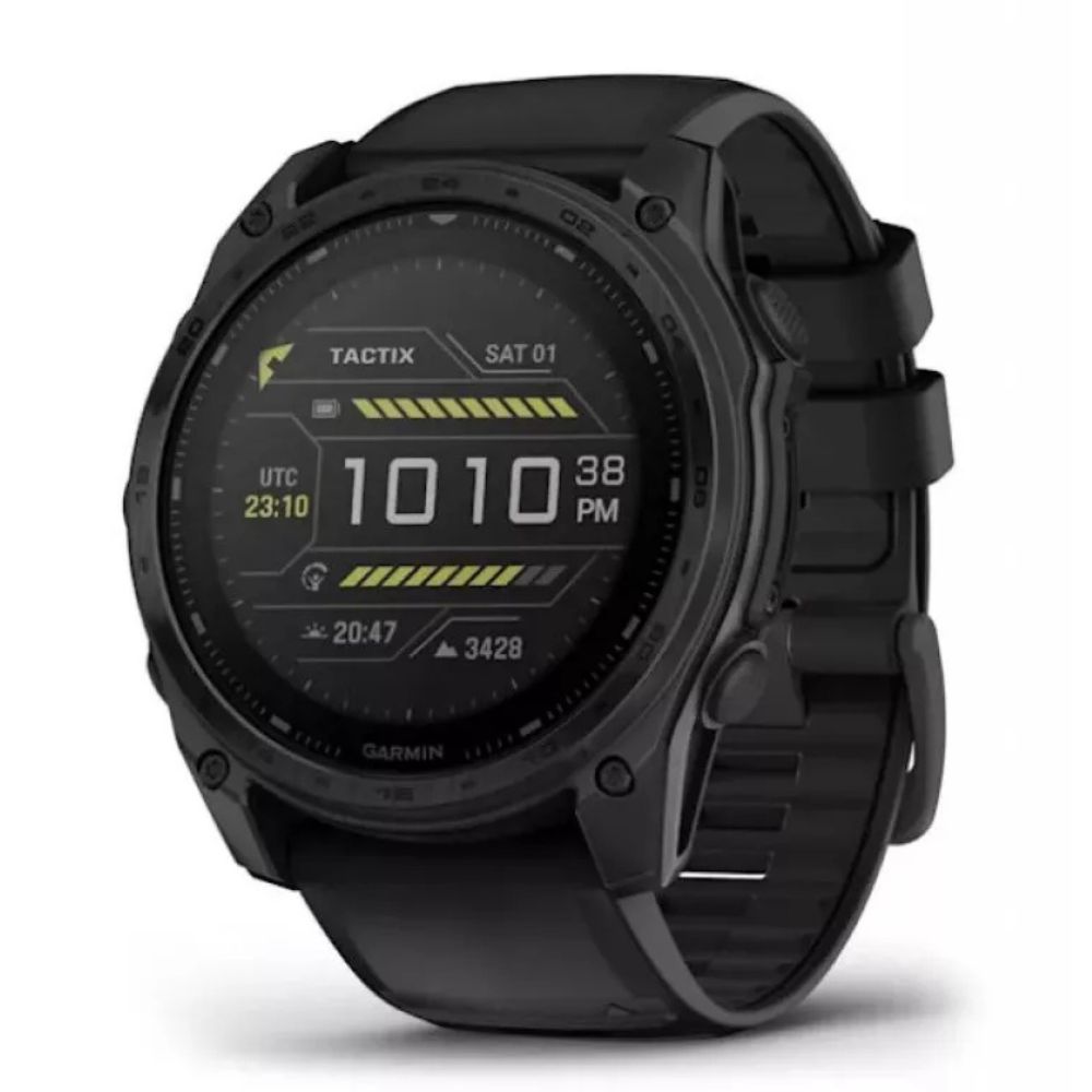 Смарт-годинник Garmin tactix 8 – 51 mm Solar Elite Includes Applied Ballistics Elite Solver (010-03407-10)
