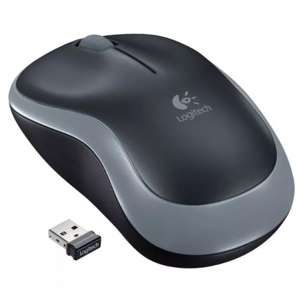Миша Logitech M185 Wireless Mouse Grey (910-002235)