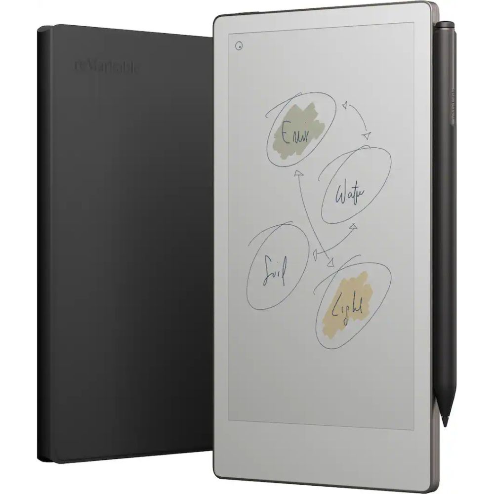 Електронна книга reMarkable Paper Pro Move + Leather Black Folio (RM91A-1004NW)